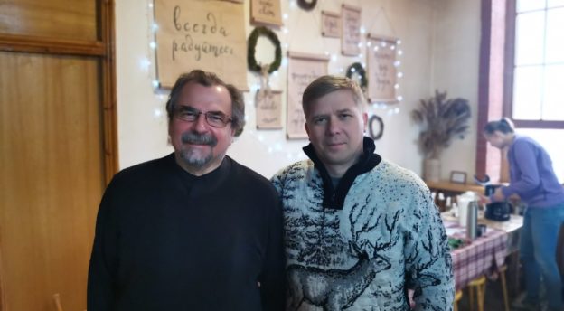 Pastori Aleksei Aljoshkin ja piispa Ivan Laptev