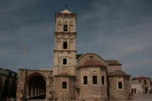 Kreikkalaiskatolinen Pyhän Lasaruksen kirkko Larnakan kaupungissa. 
