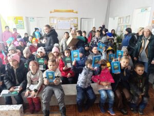 Joulupaketteja ukrainalaisille lapsille. Kuva: Tabea